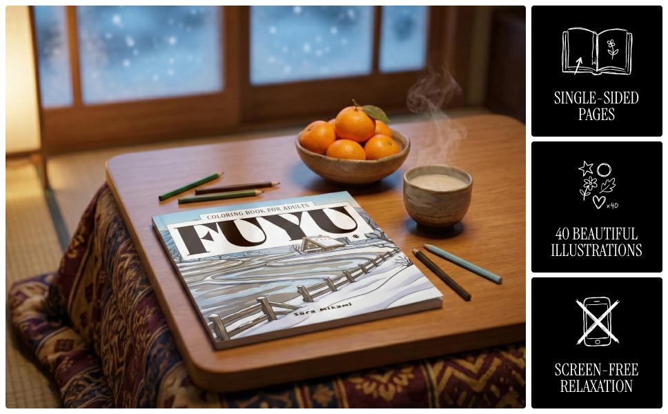 Fuyu coloring book concept and philosophy overview by Sora Mikami